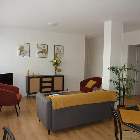 Apartment Le Quai 52 - Spacieux & Lumineux & Gare Sncf Elisabeth B *