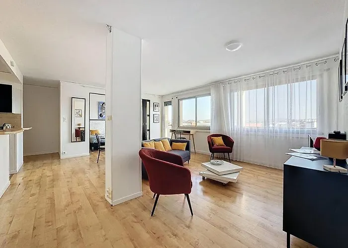 Le Quai 52 - Spacieux & Lumineux & Gare Sncf Elisabeth B * Clermont-Ferrand