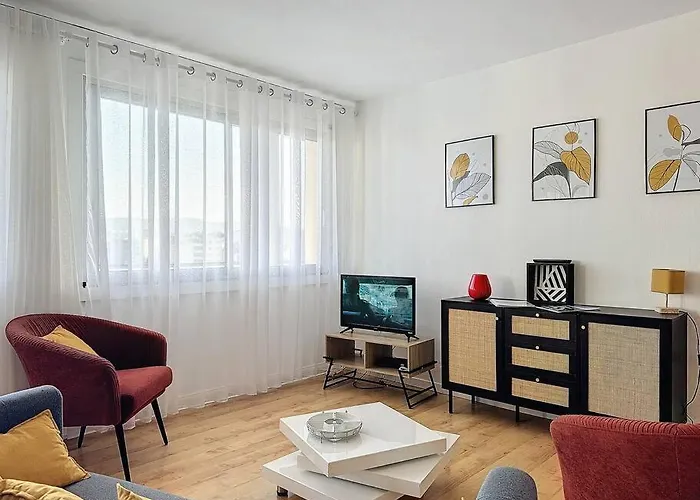 Le Quai 52 - Spacieux & Lumineux & Gare Sncf Elisabeth B Apartamento