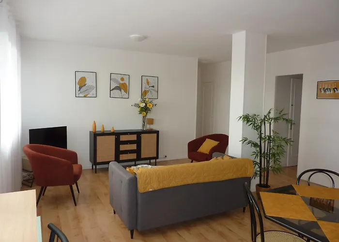 Apartamento Le Quai 52 - Spacieux & Lumineux & Gare Sncf Elisabeth B *